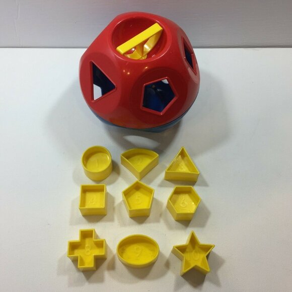 Tupperware Shape-O-Ball Tuppertoy Shape Sorter Early Learning Montessori Educati - Picture 1 of 5